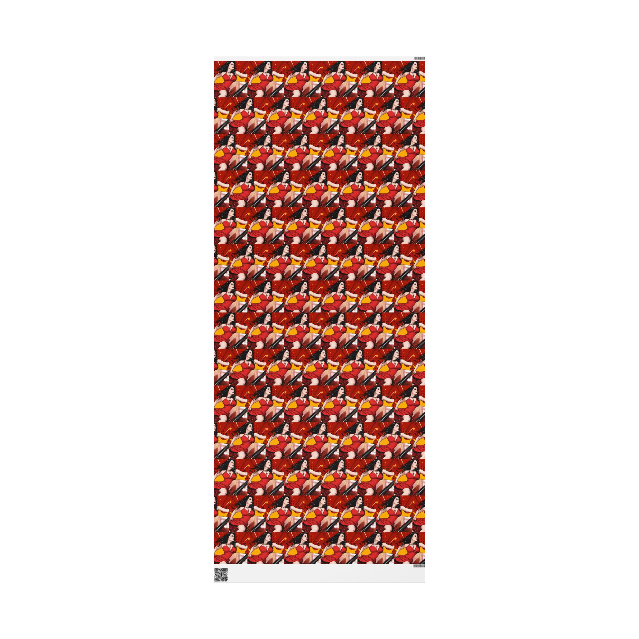 Pop-Art Wrapping Paper | Matte Gift Wrap Roll – Low End by Drama Wrap - Image 13