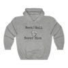 Rock & Roll Never Dies Hooded Sweatshirt - Image 5