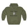 Rock & Roll Never Dies Hooded Sweatshirt - Image 9
