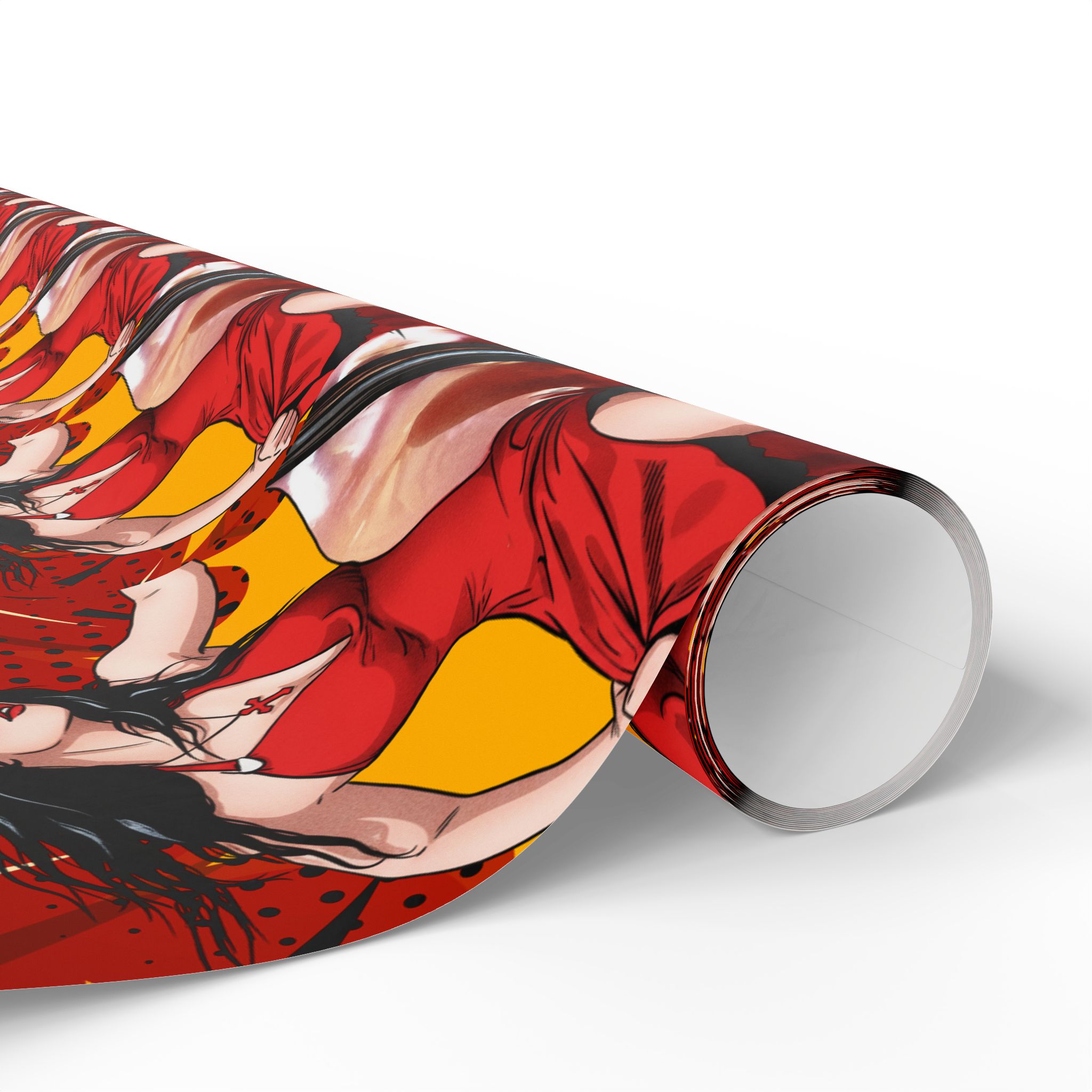 Pop-Art Wrapping Paper | Matte Gift Wrap Roll – Low End by Drama Wrap - Image 10