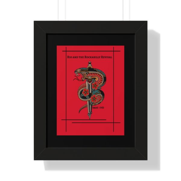 Framed Snake Eyes Poster